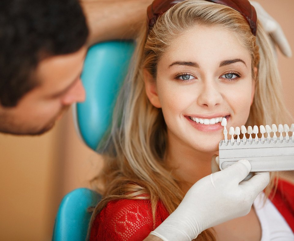 Teeth whitening can remove up to eight shades of discoloration in about an hour