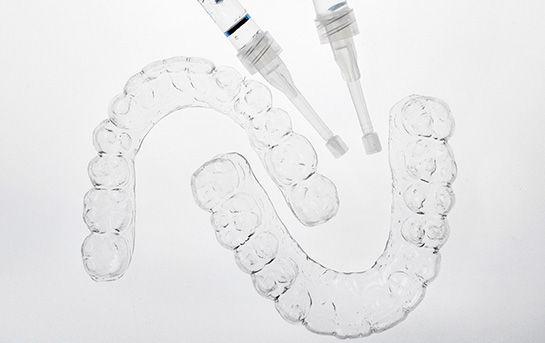 Take home teeth whitening can get professional results in about two weeks